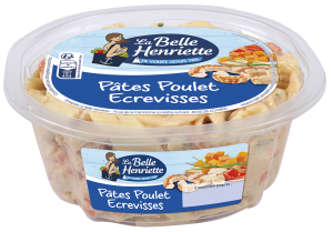 Pâtes Poulet Ecrevisses