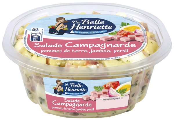 Salade Campagnarde (pommes de terre, jambon, persil)