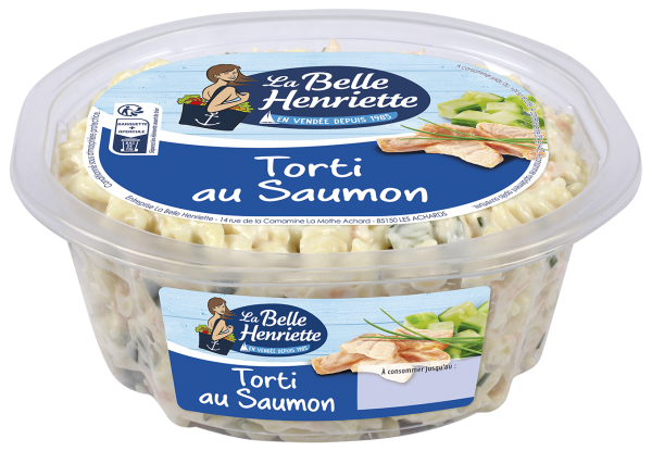 Torti au saumon